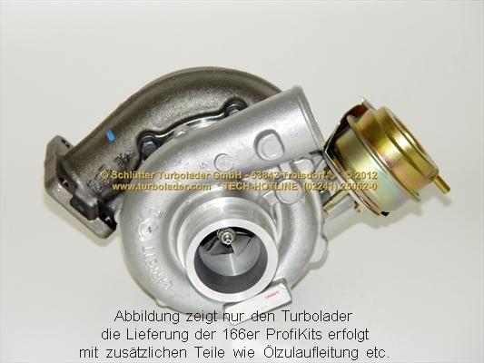 Schlütter Turbolader 166-02330 - Charger, charging system autospares.lv