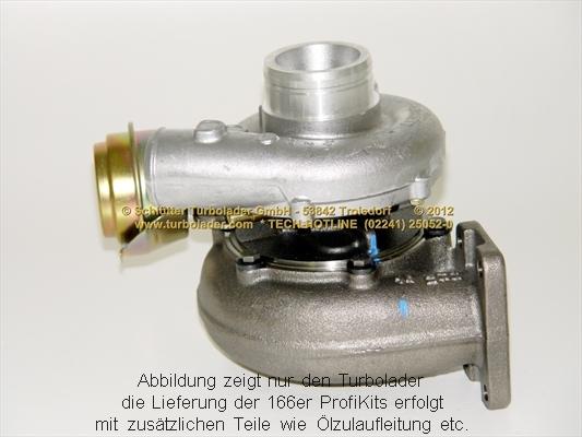 Schlütter Turbolader 166-02330 - Charger, charging system autospares.lv