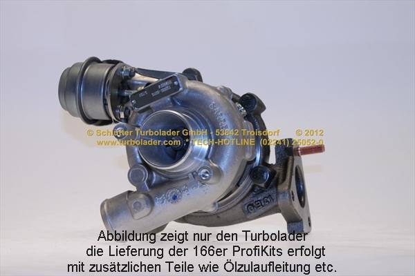 Schlütter Turbolader 166-02290 - Charger, charging system autospares.lv