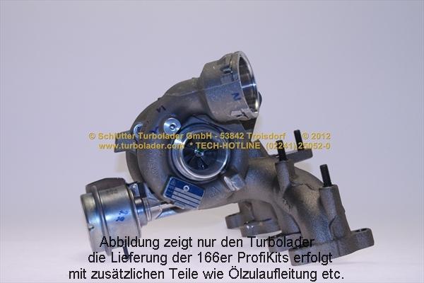 Schlütter Turbolader 166-02780 - Charger, charging system autospares.lv