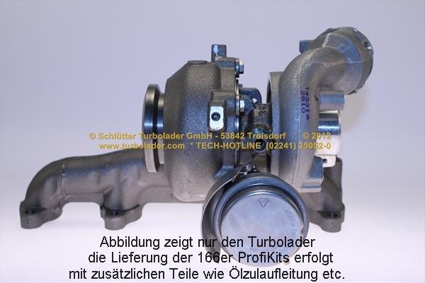 Schlütter Turbolader 166-02791EOL - Charger, charging system autospares.lv