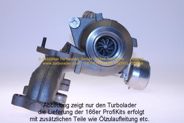 Schlütter Turbolader 166-02791EOL - Charger, charging system autospares.lv