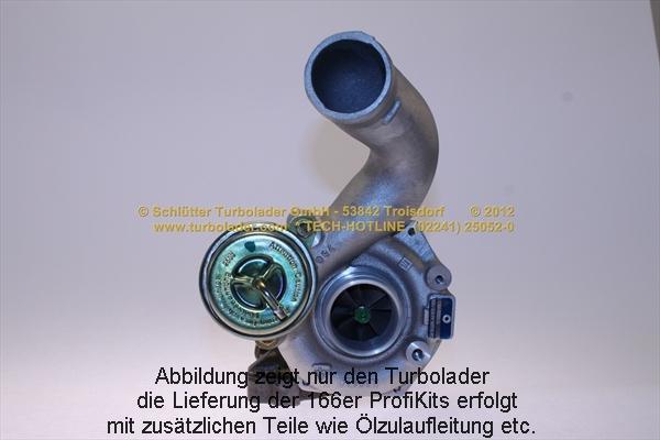 Schlütter Turbolader 166-02746 - Charger, charging system autospares.lv
