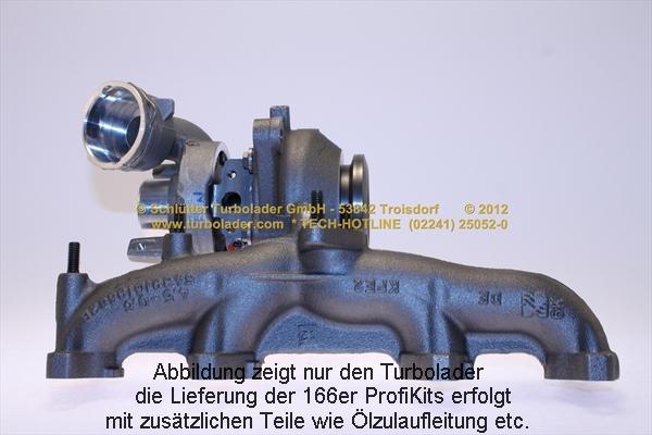 Schlütter Turbolader 166-02700 - Charger, charging system autospares.lv