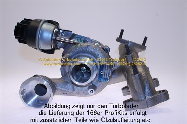 Schlütter Turbolader 166-02730 - Charger, charging system autospares.lv