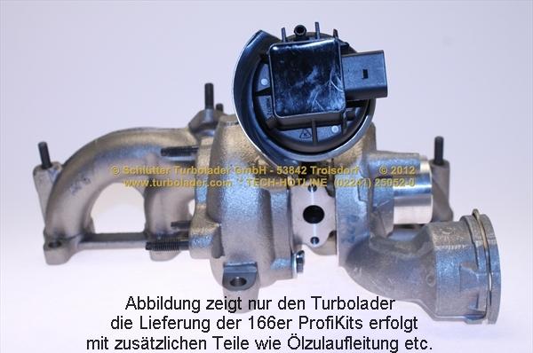 Schlütter Turbolader 166-02730 - Charger, charging system autospares.lv