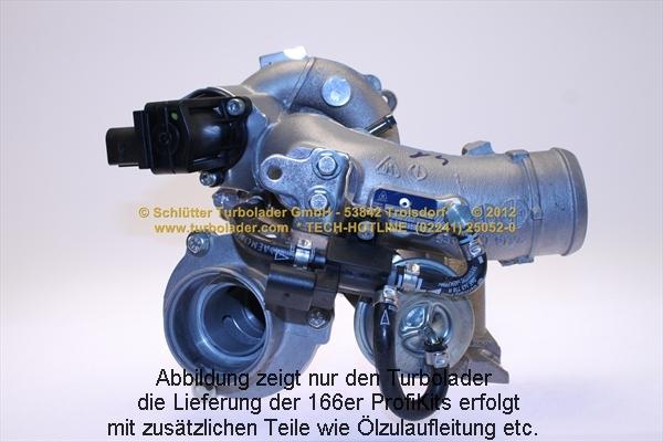 Schlütter Turbolader 166-09020EOL - Charger, charging system autospares.lv