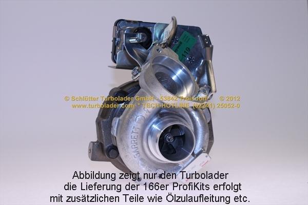 Schlütter Turbolader 166-07051 - Charger, charging system autospares.lv