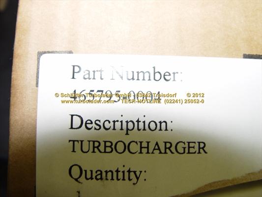 Schlütter Turbolader 172-01630 - Charger, charging system autospares.lv