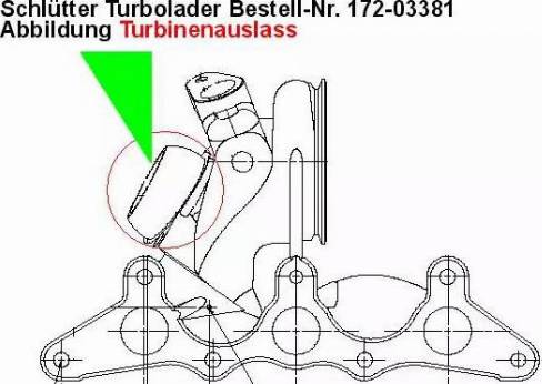 Schlütter Turbolader 172-03381 - Charger, charging system autospares.lv