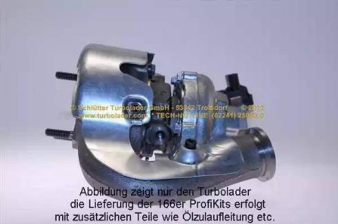 Schlütter Turbolader PRO-01580 - Charger, charging system autospares.lv