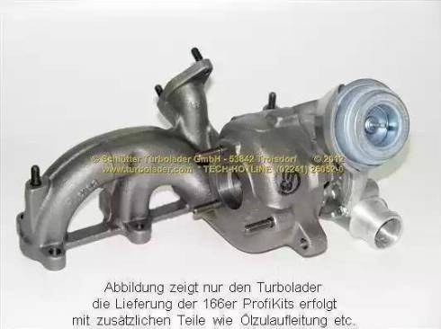 Schlütter Turbolader PRO-01514 - Charger, charging system autospares.lv