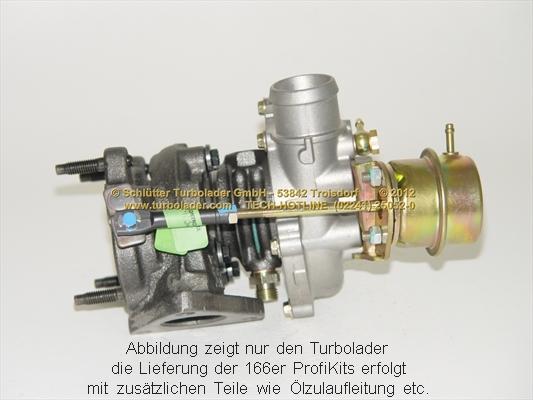 Schlütter Turbolader PRO-02350 - Charger, charging system autospares.lv