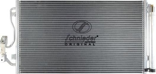 SCHNIEDER AUTOTECH BMS85.00004 - Condenser, air conditioning autospares.lv