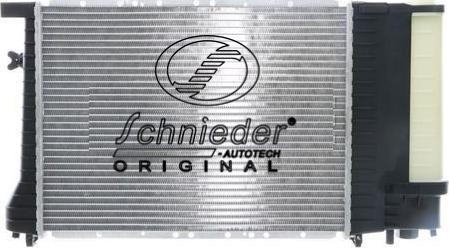 SCHNIEDER AUTOTECH BMS33.00014 - Radiator, engine cooling autospares.lv