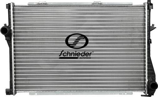 SCHNIEDER AUTOTECH BMS33.00018A - Radiator, engine cooling autospares.lv