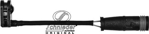 SCHNIEDER AUTOTECH BZS88.00188 - Warning Contact, brake pad wear autospares.lv
