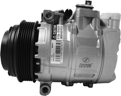 SCHNIEDER AUTOTECH BZS34.00003 - Compressor, air conditioning autospares.lv