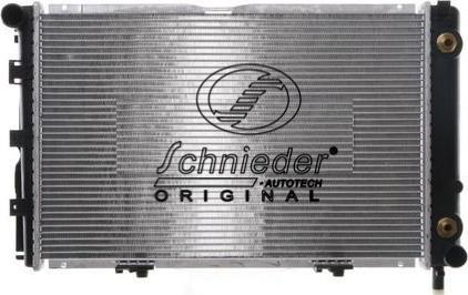 SCHNIEDER AUTOTECH BZS33.00041 - Radiator, engine cooling autospares.lv