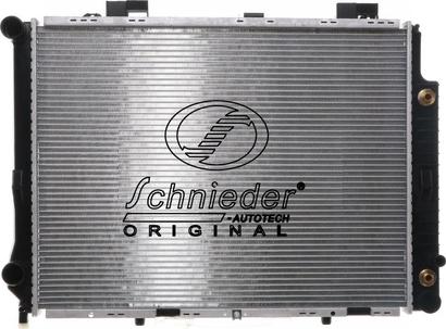 SCHNIEDER AUTOTECH BZS33.00048 - Radiator, engine cooling autospares.lv