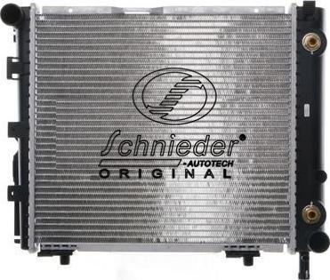 SCHNIEDER AUTOTECH BZS33.00053 - Radiator, engine cooling autospares.lv