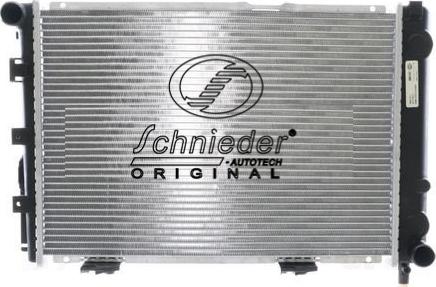 SCHNIEDER AUTOTECH BZS33.00052 - Radiator, engine cooling autospares.lv