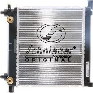 SCHNIEDER AUTOTECH BZS33.00086 - Radiator, engine cooling autospares.lv