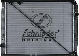 SCHNIEDER AUTOTECH BZT33.00008 - Core, radiator autospares.lv