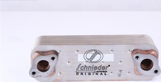 SCHNIEDER AUTOTECH MNT62.00010 - Oil Cooler, engine oil autospares.lv