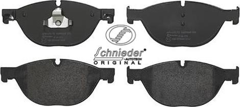 SCHNIEDER AUTOTECH SBP015-251 - Brake Pad Set, disc brake autospares.lv