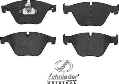 SCHNIEDER AUTOTECH SBP015-261 - Brake Pad Set, disc brake autospares.lv