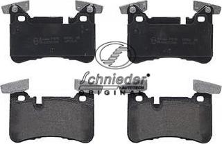 SCHNIEDER AUTOTECH SBP015-721 - Brake Pad Set, disc brake autospares.lv