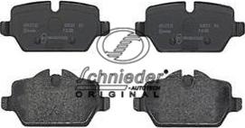 SCHNIEDER AUTOTECH SBP020-111 - Brake Pad Set, disc brake autospares.lv