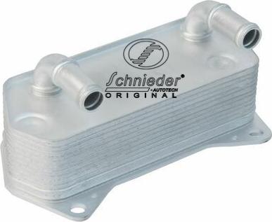 SCHNIEDER AUTOTECH VAS62.00019 - Oil Cooler, engine oil autospares.lv