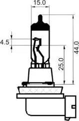 SCT-MANNOL 202624 - Bulb, fog light autospares.lv