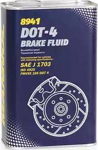 SCT-MANNOL Brake Fluid DOT-4 - Brake Fluid autospares.lv