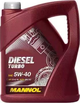 SCT-MANNOL Diesel Turbo 5W-40 - Engine Oil autospares.lv