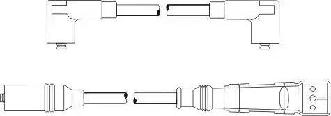 SCT-MANNOL PS 6561 - Ignition Cable Kit autospares.lv