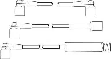 SCT-MANNOL PS 6581 - Ignition Cable Kit autospares.lv