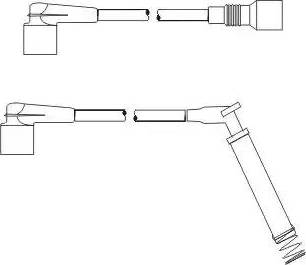 SCT-MANNOL PS 6726 - Ignition Cable Kit autospares.lv