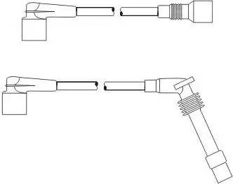 SCT-MANNOL PS 6727 - Ignition Cable Kit autospares.lv