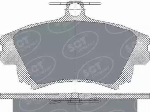 SCT-MANNOL SP 240 PR - Brake Pad Set, disc brake autospares.lv