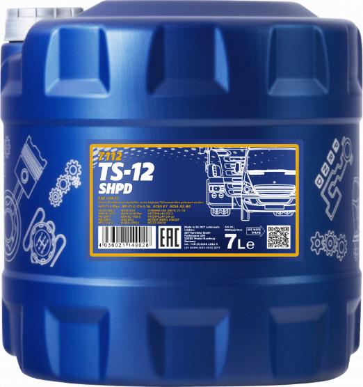 SCT-MANNOL TS-12 SHPD 10W-30 - Engine Oil autospares.lv