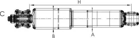 SCT-MANNOL Z 1952 - Shock Absorber autospares.lv