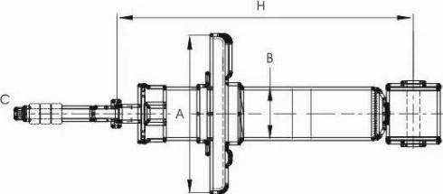 SCT-MANNOL Z 1835G - Shock Absorber autospares.lv