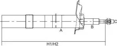 SCT-MANNOL Z 3048G - Shock Absorber autospares.lv