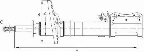 SCT-MANNOL Z 3088L - Shock Absorber autospares.lv