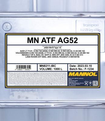 SCT-MANNOL MN8211-IBC - Transmission Oil autospares.lv