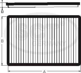 SCT-MANNOL SAK 289 - Filter, interior air autospares.lv