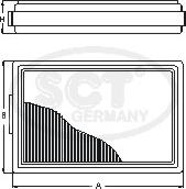 SCT-MANNOL ST 6003/1 - Fuel filter autospares.lv